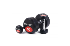 Полиуретановый гантельный ряд  FITNESSPORT от 2.5 до 30кг (12 пар).