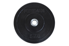 Олимпийский бампированный диск FOREMAN FM/BM 2,5 кг, черный