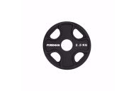 Олимпийский диск в уретане FOREMAN UOP 2,5кг, черный