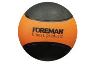 Медбол FOREMAN Medicine Ball 1 кг, оранжевый/черный