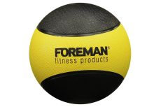 Медбол FOREMAN Medicine Ball 5 кг, желтый/черный