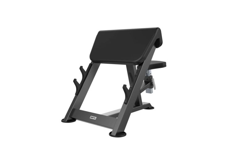 Скамья для бицепса с сиденьем. Скамья Скотта (Seated Preacher Curl) DHZ U-3044 