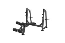 Скамья-стойка для жима под углом вниз (Olympic Decline Bench) DHZ U-3041