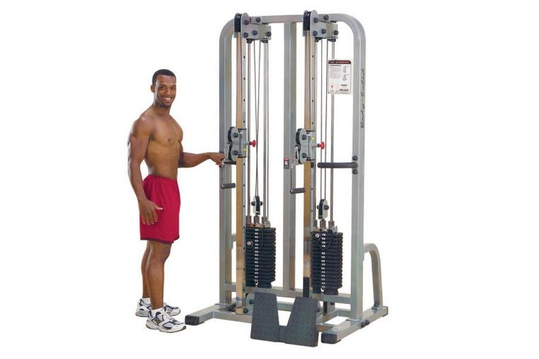 Сдвоенная блочная стойка Body Solid SDC-2000G фото 2