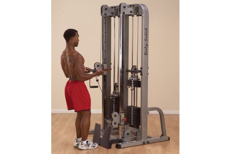 Сдвоенная блочная стойка Body Solid SDC-2000G фото 4
