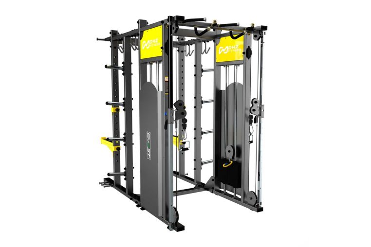 Силовая рама DHZ Back Stack, стек 2х100 кг R-2083 (Power Cage) 