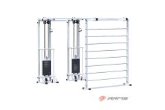 Кроссовер ARMS Биотонус-2 (стек 2х75кг)+ шведская стенка AR088.2х2400