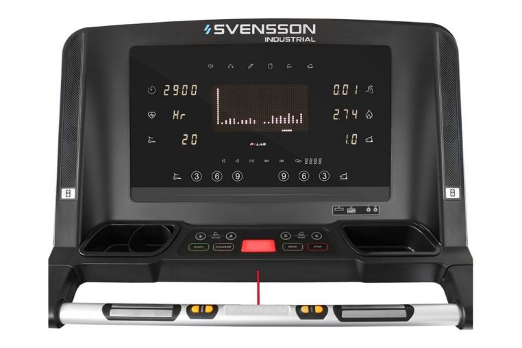 Беговая дорожка Svensson Industrial Armortech black & white фото 8