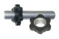 Гриф MB Barbell 1800 мм d 25 замок гайка Вэйдера MB-BarM25-1800B фото 1