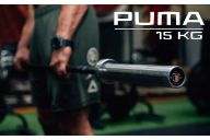 Гриф для штанги IDOL Action Puma женский Черный Цинк / Яркий Цинк L201см D50мм