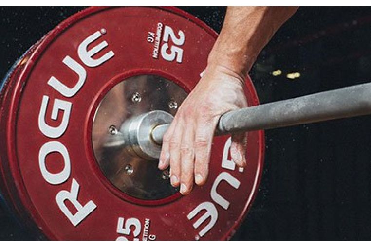 Гриф для штанги Rogue Fitness Standard мужской Черный Цинк / Яркий Цинк L220см D50мм фото 4