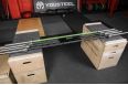 Гриф для штанги D50мм, L245 см YouSteel Power bar 25kg, чёрный - хром фото 7