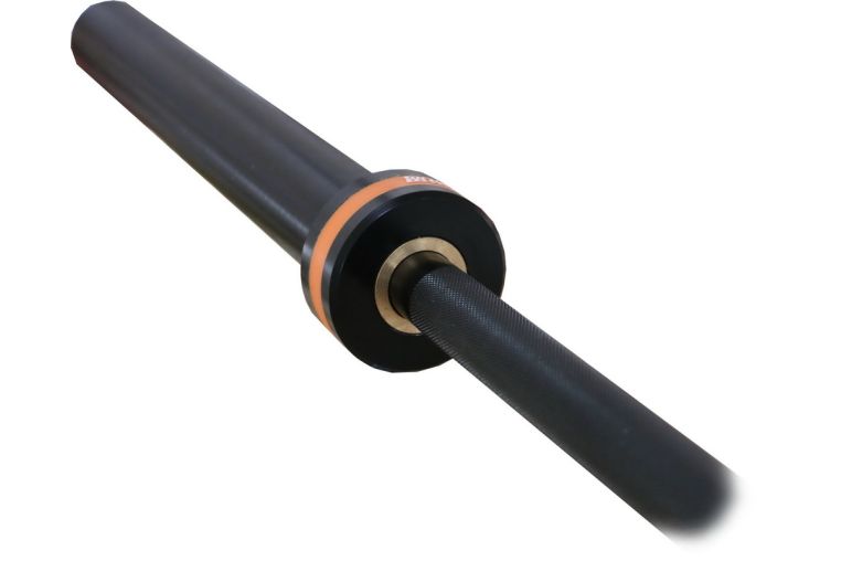 Гриф для штанги Black, D50, L2200 ZSO до 500 кг, замки-пружины фото 1