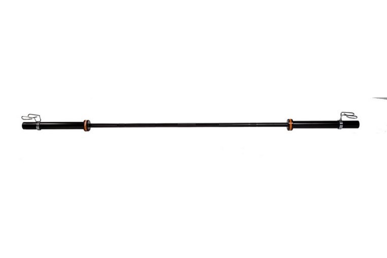 Гриф для штанги Black, D50, L2200 ZSO до 500 кг, замки-пружины фото 3
