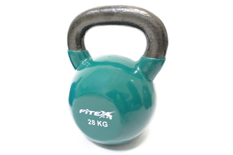 Гиря в виниловой оболочке 28 кг Fitex Pro FTX2201-28 