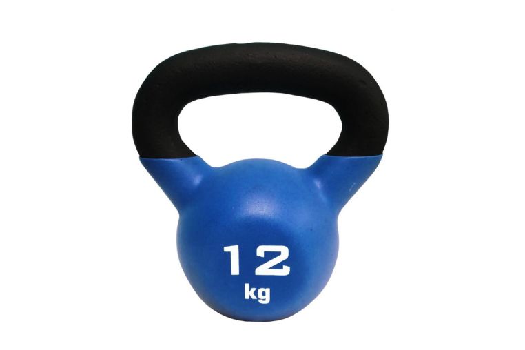 Гиря чугунная с виниловым покрытием 12 кг Sport Elite ES-0288 матовая 
