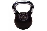 Гиря Profi-fit обрезиненная с хромированной ручкой 22кг