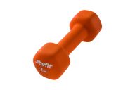 Гантель неопреновая Star Fit DB-201 2 кг, оранжевый (1 шт.)