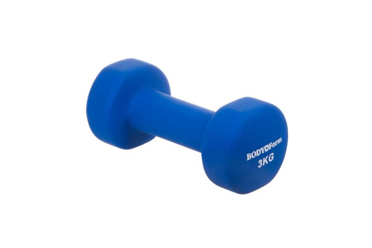 Гантель неопреновая 3 кг Body Form BF-DN01 (1шт) 