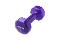 Гантель виниловая 5 кг Star Fit DB-101 фиолетовый