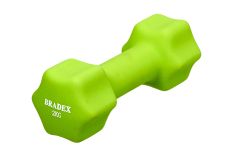 Гантель неопреновая 2кг Bradex SF 0542 салатовый