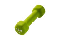 Гантель неопреновая Star Fit DB-201 1 кг, салатовый (1шт.)