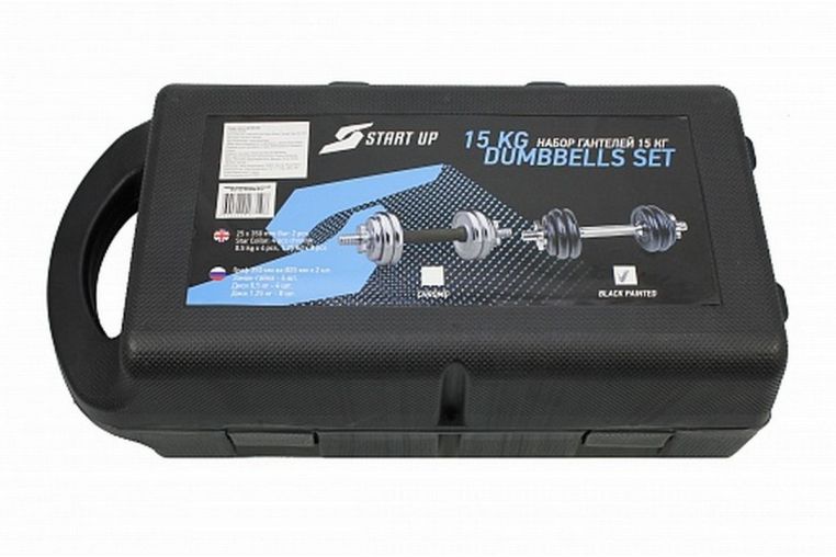 Набор гантелей 2x7,5кг Start UP HD2100 фото 4