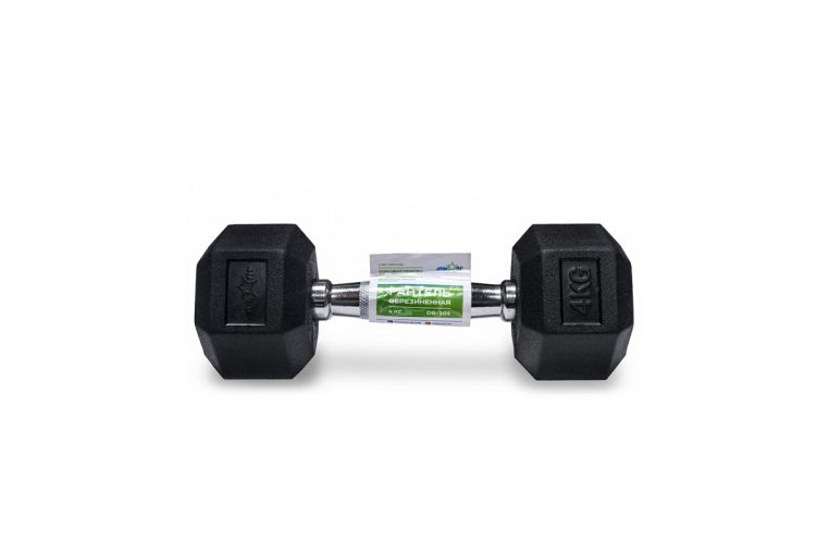 Гантель гексагональная 4 кг Starfit DB-301 черный фото 1