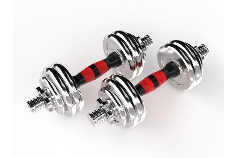 Набор гантелей UnixFit в кейсе 15kg фото 1