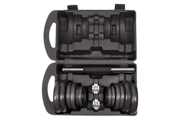 Набор гантелей 20 кг, пластиковый кейс Bradex SF 0557 
