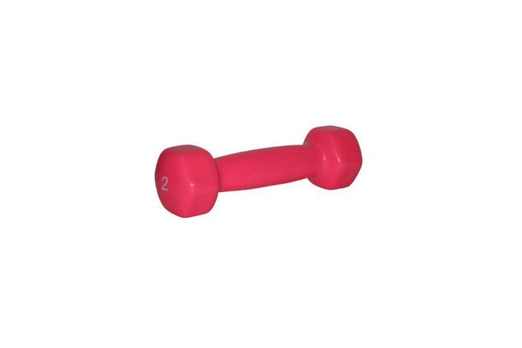 Гaнтeли в винилoвoй oбoлoчке 0,9 кг Foreman FM/IVD-2 пара, розовый 