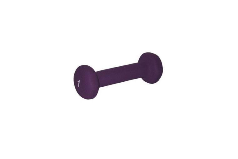 Гaнтeли в нeoпpeновой обoлoчкe 0,45 кг Foreman FM/IND-1 пара, лиловый 
