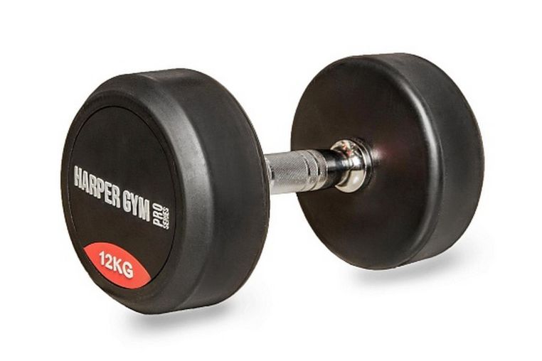 Гантель неразборная обрезиненная Harper Gym NT150E фото 10
