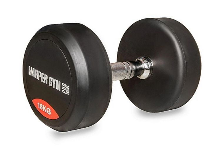 Гантель неразборная обрезиненная Harper Gym NT150E фото 12