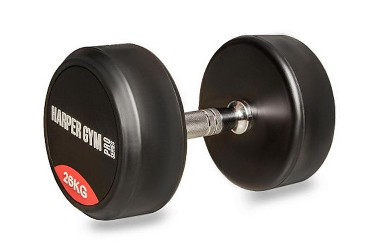 Гантель неразборная обрезиненная Harper Gym NT150E фото 17