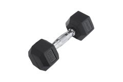 Гантель гексагональная Pro 6 кг Star Fit DB-301 обрезиненная, черная