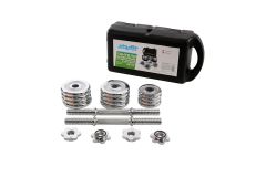 Гантели Star Fit хромированные разборные, в чемодане BB-501 2 шт. по 7,5 кг