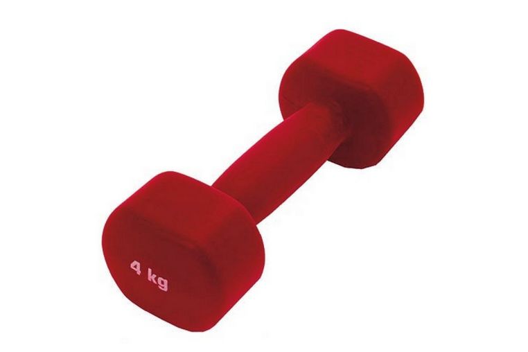 Гантель неопреновая 4кг Sport Elite ES-0394 красный 