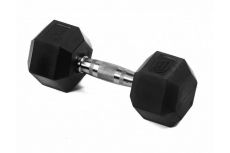 Гантель гексагональная обрезиненная 9кг Lite Weights 3185LW