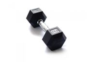 Гантель гексагональная обрезиненная 6 кг Original Fit.Tools FT-HEX-06T