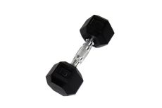 Гантель Perform Better Rubber Encased Hex Dumbbells 15 кг PB\0543-15\BK-00-00