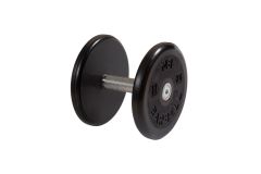 Гантель классик с вращающейся ручкой хром 11 кг MB Barbell MB-FdbEM-B11
