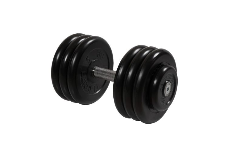 Гантель Профи с вращающающейся ручкой, 33,5 кг MB Barbell MB-FdbM-B33,5 