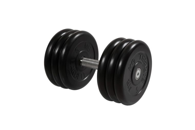 Гантель Профи с вращающающейся ручкой, 31 кг MB Barbell MB-FdbM-B31 