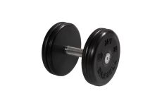 Гантель классик с вращающейся ручкой хром 18 кг MB Barbell MB-FdbEM-B18