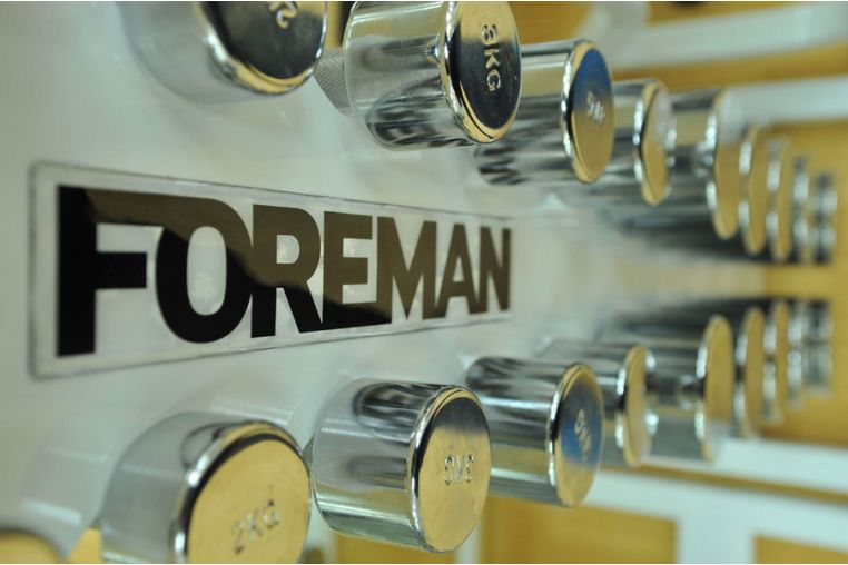 Хромированные гантели 20 кг Foreman FM\HCD-20KG пара фото 4