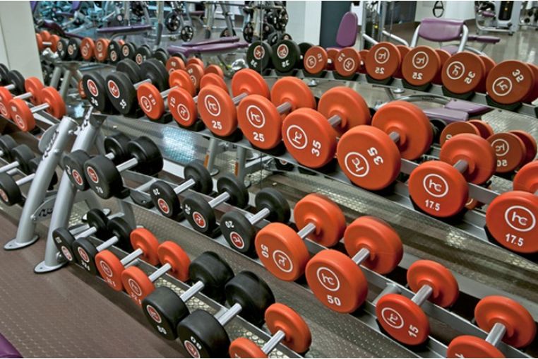 Обрезиненные фиксированные гантели Foreman 4кг FM\ARD-4KG пара фото 1