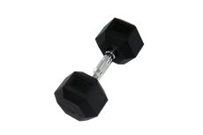 Гантель Perform Better Rubber Encased Hex Dumbbells 25 кг PB\0543-25\BK-00-00
