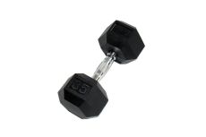 Гантель Perform Better Rubber Encased Hex Dumbbells 35 кг PB\0543-35\BK-00-00