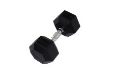 Гантель Perform Better Rubber Encased Hex Dumbbells 40 кг PB\0543-40\BK-00-00